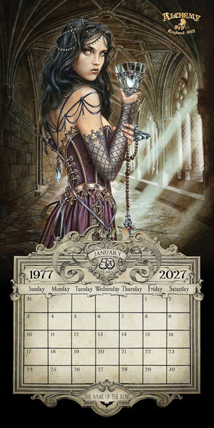 Alchemy 1977 Gothic 2027 Calendar