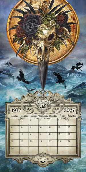 Alchemy 1977 Gothic 2027 Calendar