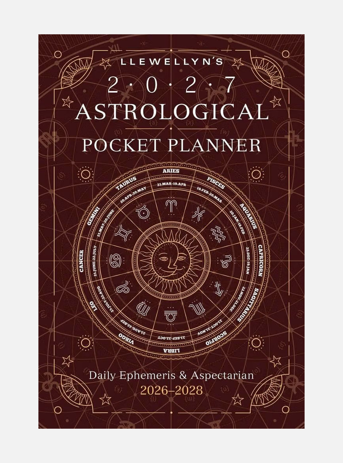 Llewellyn's 2027 Astrological Pocket Planner: Daily Ephemeris & Aspectarian 2026-2028