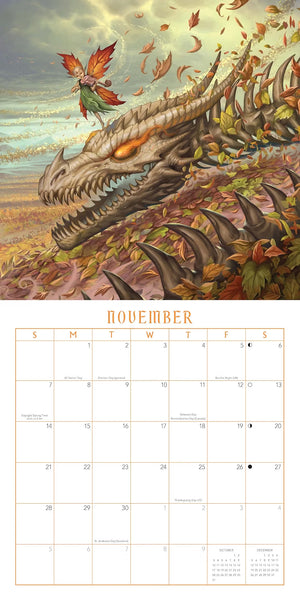 Llewellyn's 2027 Dragon Calendar