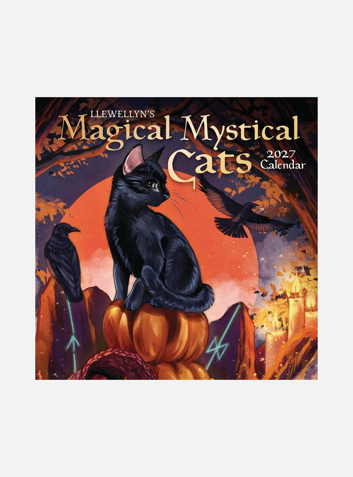 Llewellyn's 2027 Magical Mystical Cats Calendar