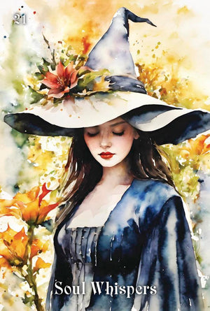 Witch Whispers Oracle: A 40-Card Deck for the Modern Witch