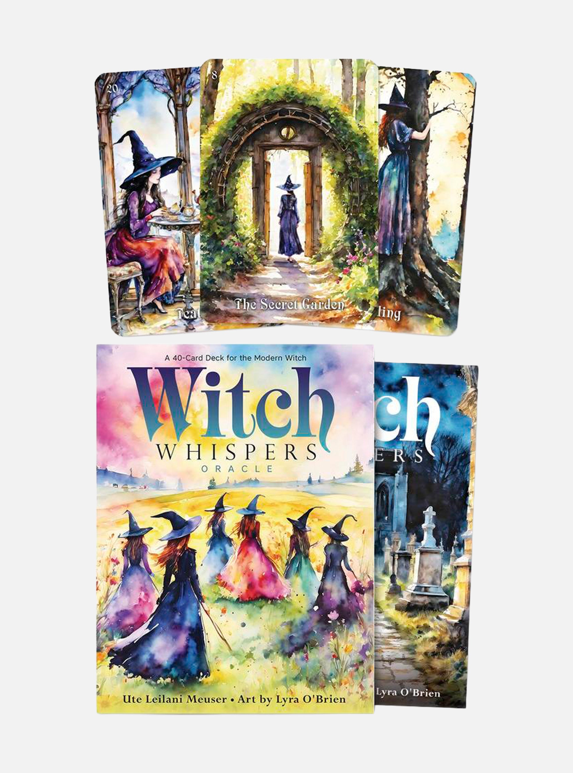 Witch Whispers Oracle: A 40-Card Deck for the Modern Witch
