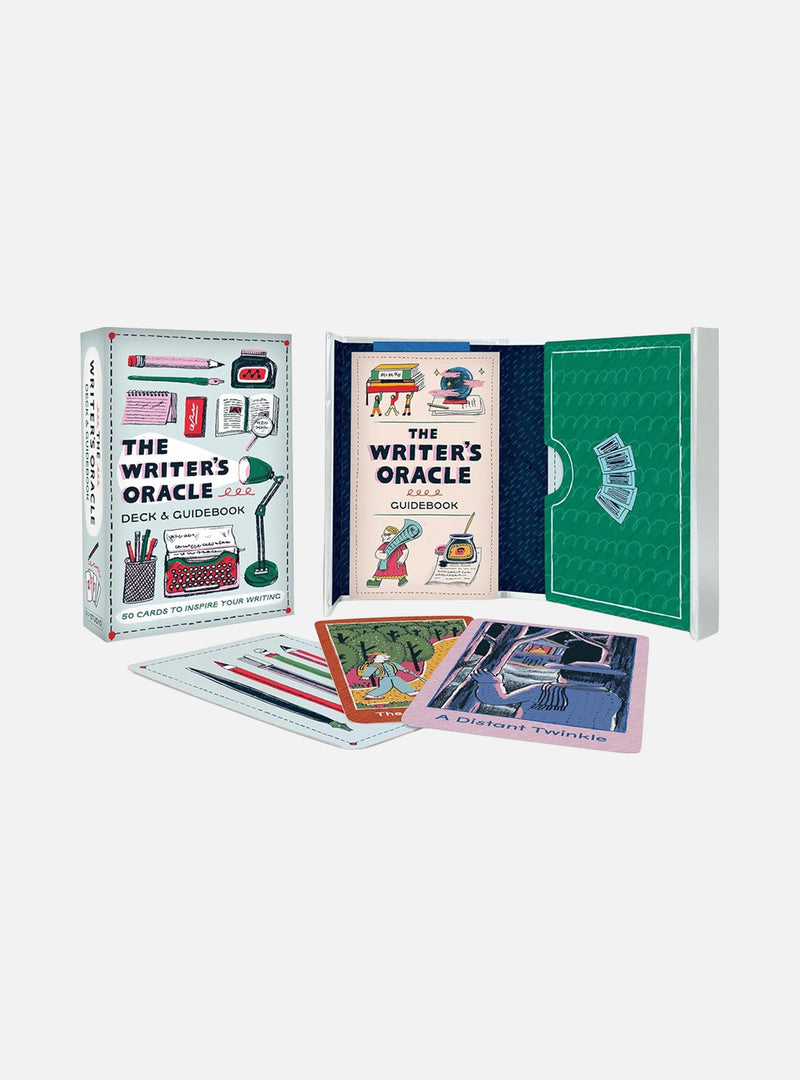 The Writer's Oracle Deck & Guidebook: 50 Cards to Inspire Your Writing