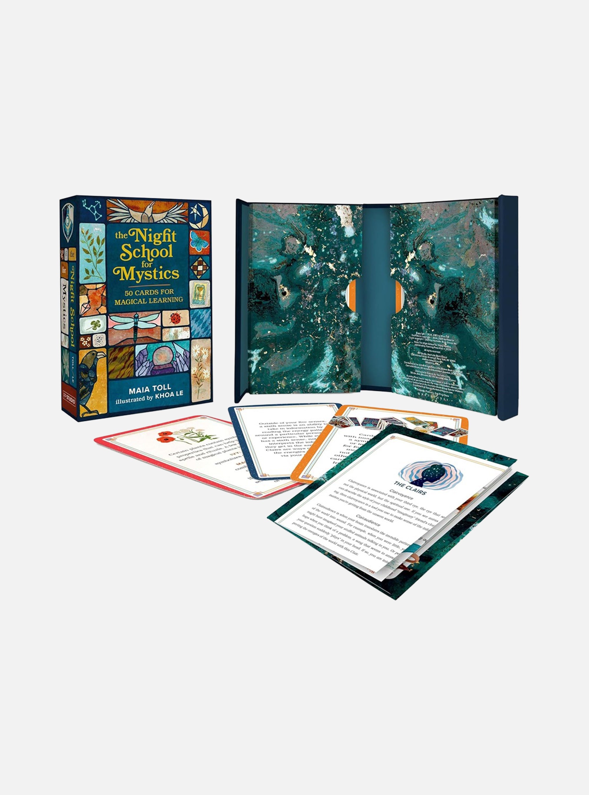 The Night School for Mystics : 50 Cards for Magical Learning