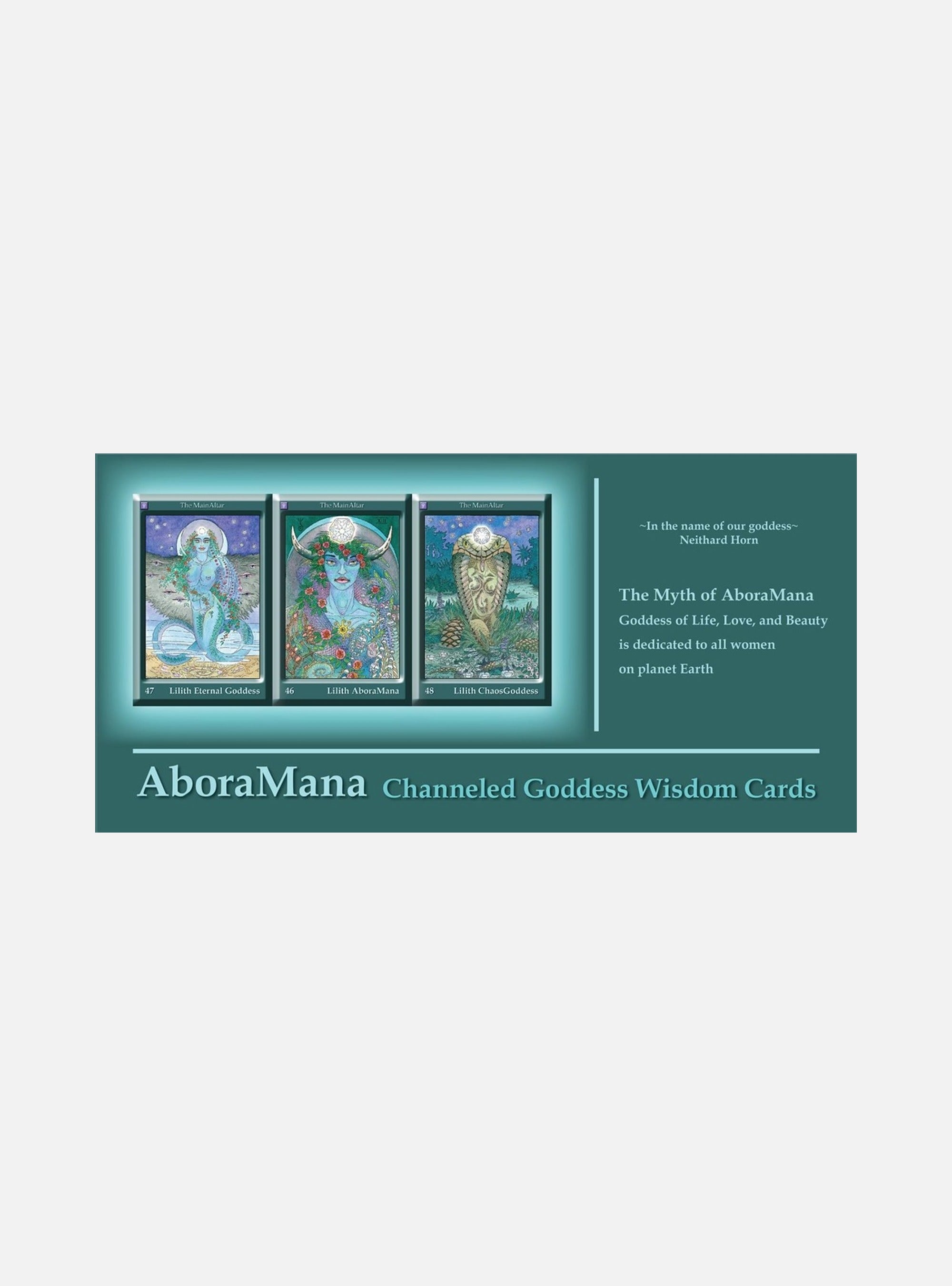 Aboramana: Channeled Goddess Wisdom Cards (89 Cards & Guidebook)