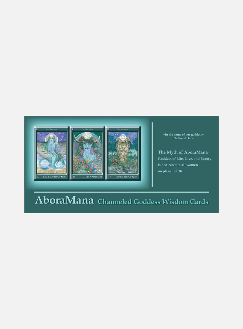 Aboramana: Channeled Goddess Wisdom Cards (89 Cards & Guidebook)