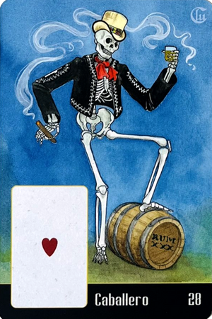 La Santa Muerte Lenormand