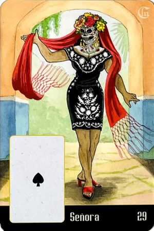 La Santa Muerte Lenormand