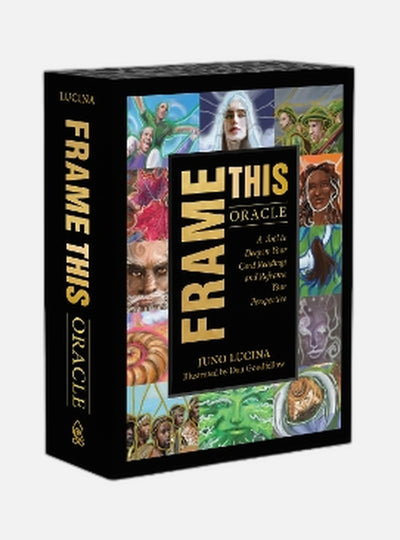 Frame This Oracle (Oracle Frames and Guidebook, Box Set): A Tool to Deepen Your Card Readings and Reframe Your Perspective