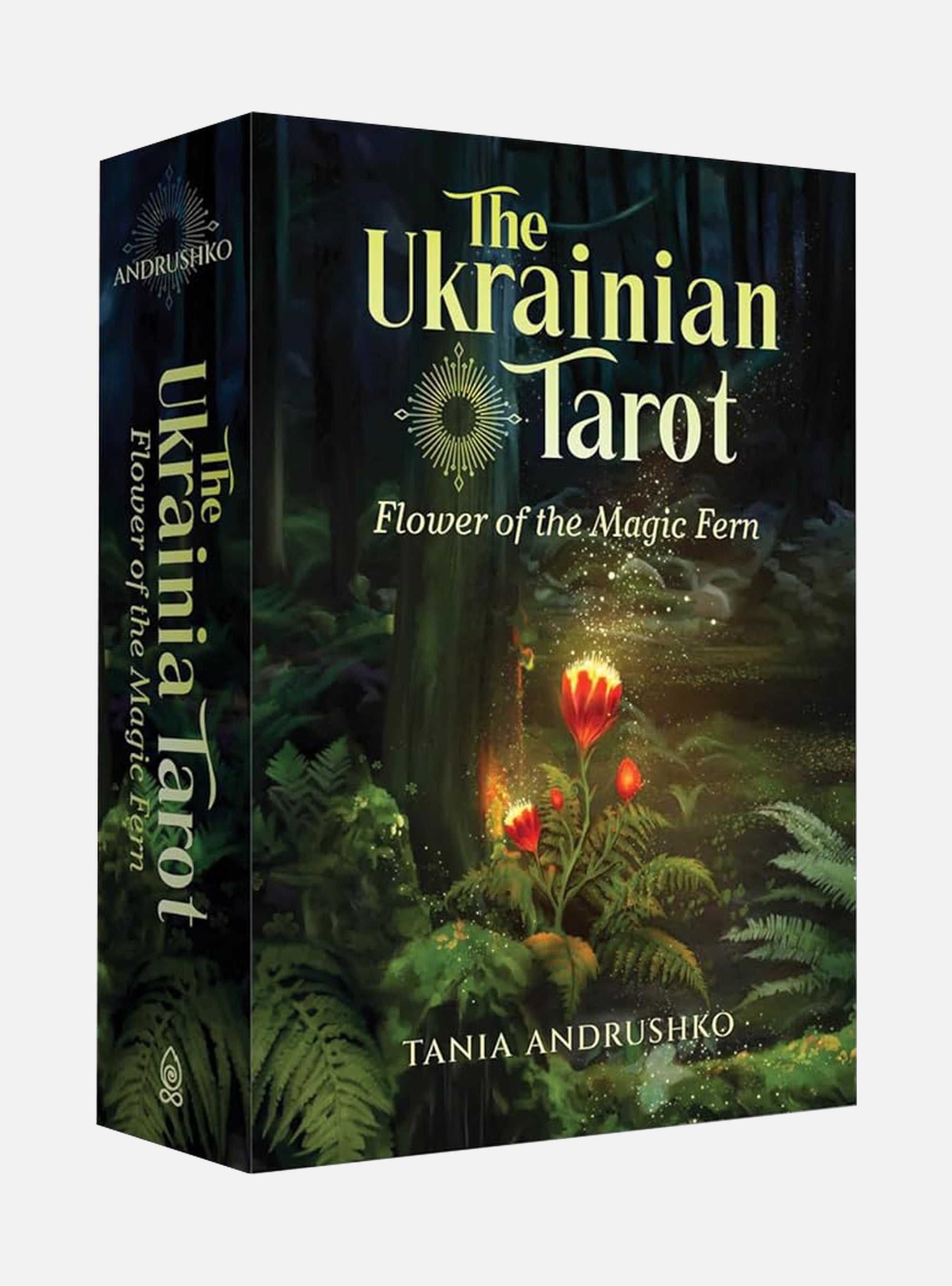 The Ukrainian Tarot: Flower of the Magic Fern (Tarot Kit Box Set with 78 Cards and Guide Book)