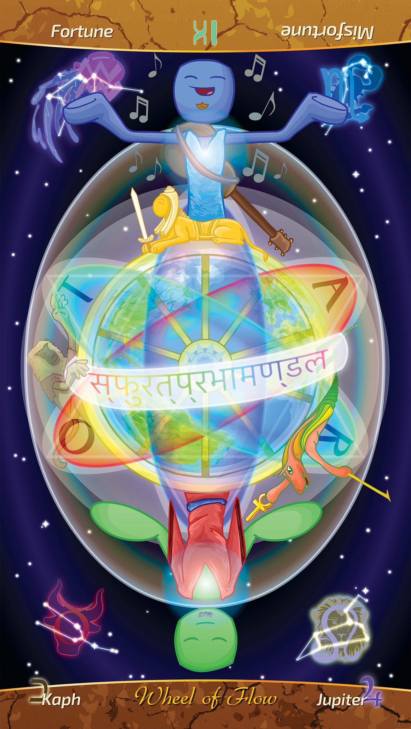Patch Tarot: The Spirit Science Deck (Tarot Kit Box Set with 78 Cards and Guide Book)