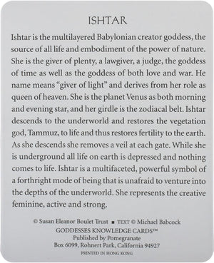 Goddesses Knowledge Cards (48 Cards)