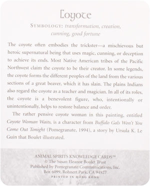 Animal Spirits Knowledge Cards (48 Card Deck)