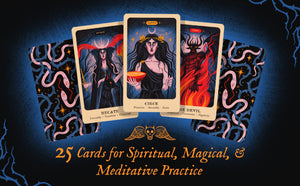 Witches Through History: Grimoire and Oracle Deck