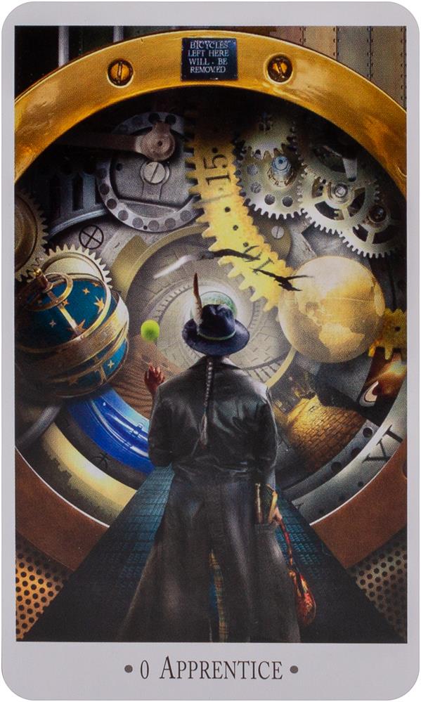STEAMPUNK TAROT: Wisdom From The Gods Of The Machine (78-card deck & book)