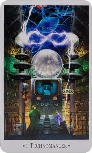 STEAMPUNK TAROT: Wisdom From The Gods Of The Machine (78-card deck & book)
