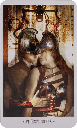 STEAMPUNK TAROT: Wisdom From The Gods Of The Machine (78-card deck & book)