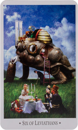 STEAMPUNK TAROT: Wisdom From The Gods Of The Machine (78-card deck & book)