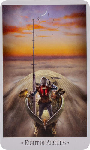 STEAMPUNK TAROT: Wisdom From The Gods Of The Machine (78-card deck & book)