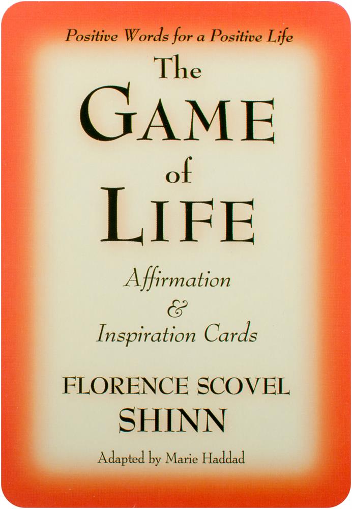 Game Of Life Affirmation And Inspiration Cards (52 Card Deck