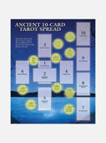 Tarot Guide Sheet Ancient 10-Card Spread