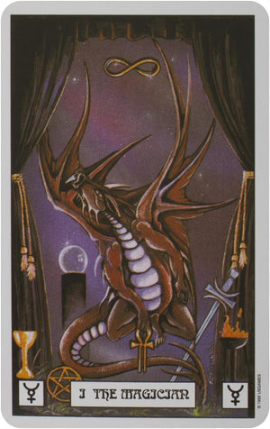 Dragon Tarot Deck (78 Card Deck; 2-3/4' X 4-3/8') (Illustrat