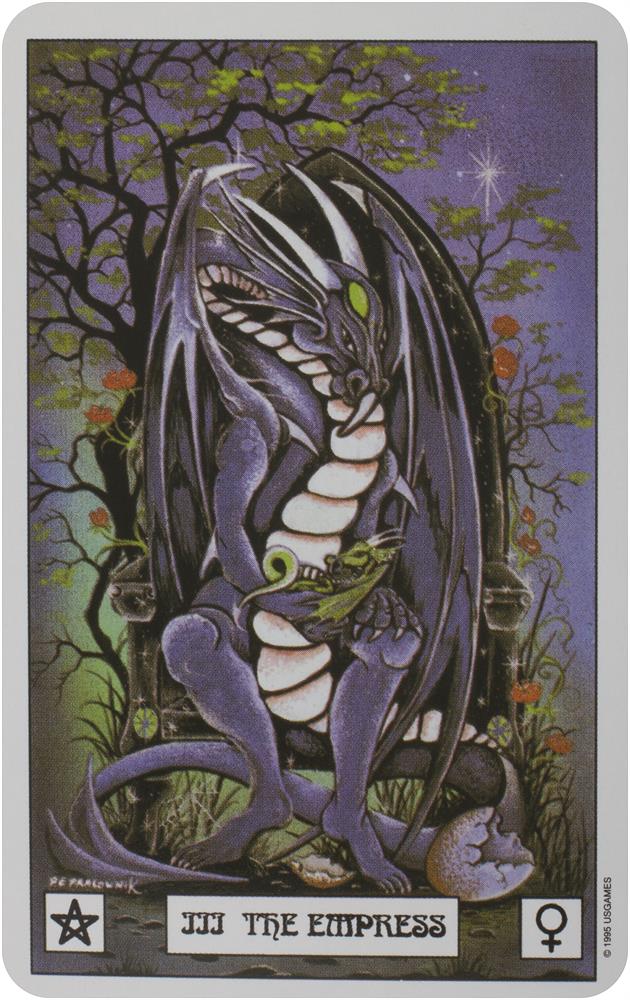 Dragon Tarot Deck (78 Card Deck; 2-3/4' X 4-3/8') (Illustrat