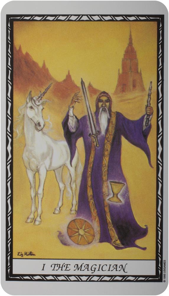 Unicorn Tarot Set (78-Card Deck & Book 'In Search Of Unicorn
