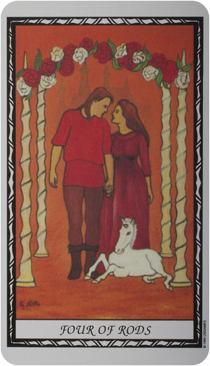 Unicorn Tarot Set (78-Card Deck & Book 'In Search Of Unicorn