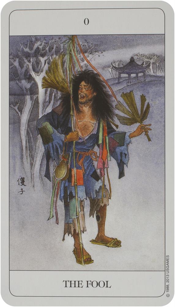 The chinese tarot deck