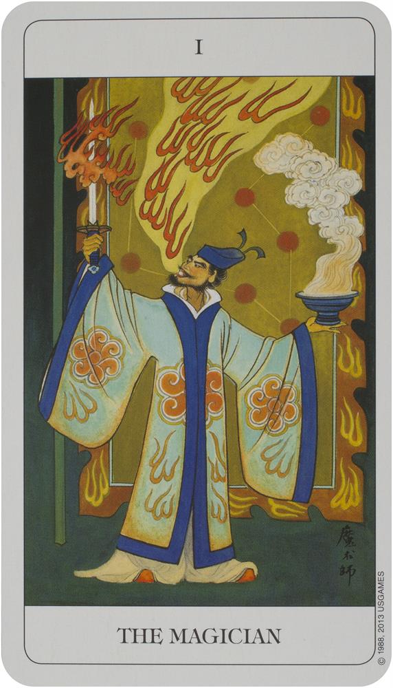 The chinese tarot deck