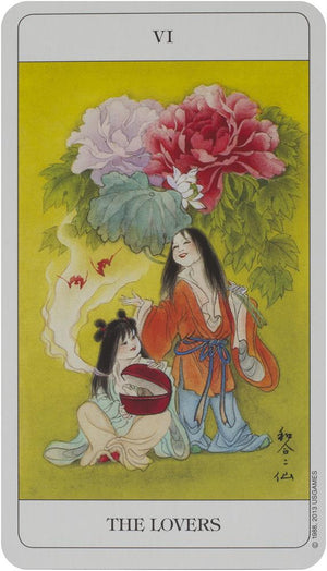 The chinese tarot deck