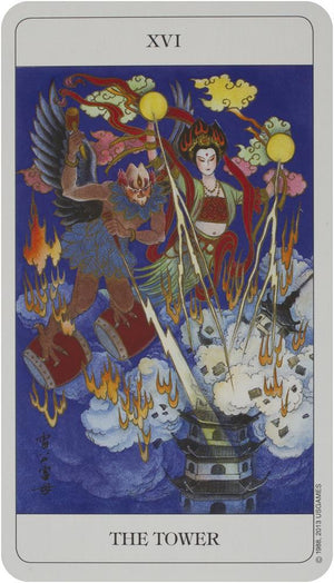 The chinese tarot deck