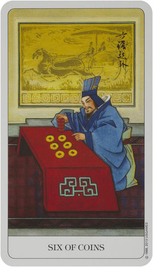 The chinese tarot deck