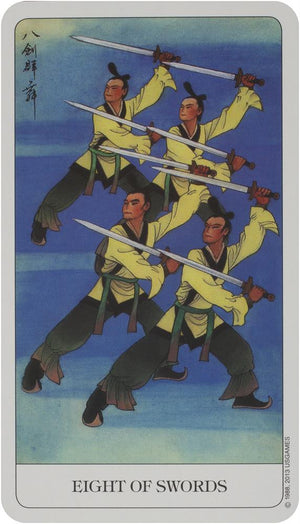 The chinese tarot deck