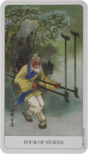The chinese tarot deck