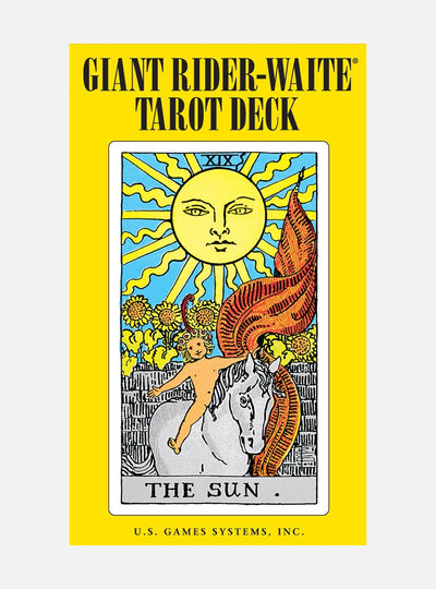 Giant Rider-Waite Tarot Deck