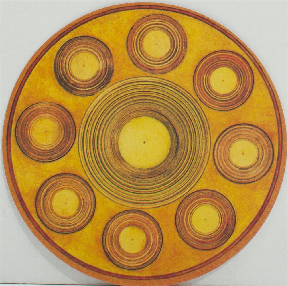 Motherpeace Tarot Deck (Small) (3' Diameter)