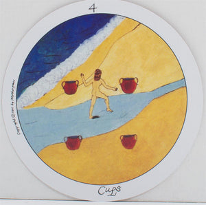 Motherpeace Tarot Deck (Small) (3' Diameter)