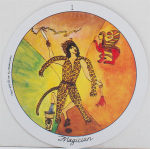 Motherpeace Tarot Deck (Small) (3' Diameter)