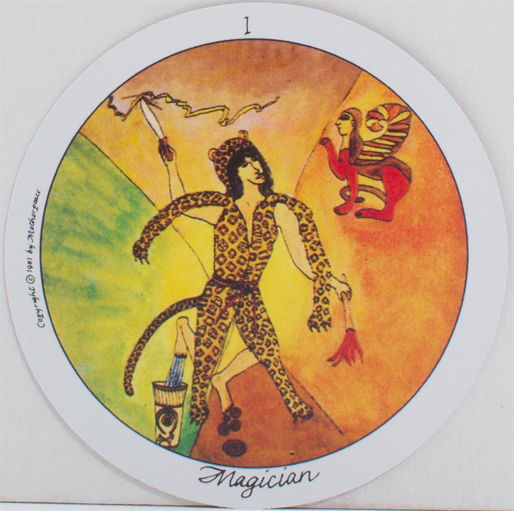 Motherpeace Tarot Deck (Small) (3' Diameter)