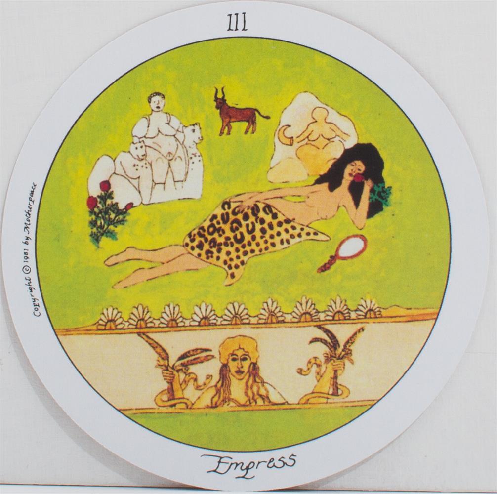 Motherpeace Tarot Deck (Small) (3' Diameter)