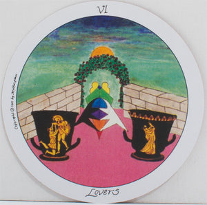 Motherpeace Tarot Deck (Small) (3' Diameter)
