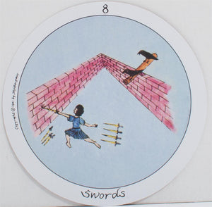 Motherpeace Tarot Deck (Small) (3' Diameter)