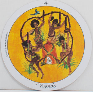 Motherpeace Tarot Deck (Small) (3' Diameter)