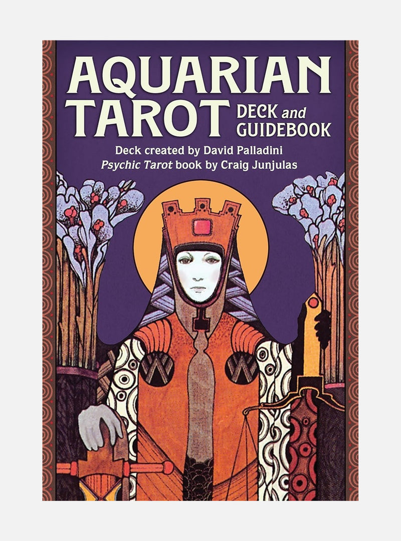 Aquarian Tarot Combination (Deck + Book 'Psychic Tarot')