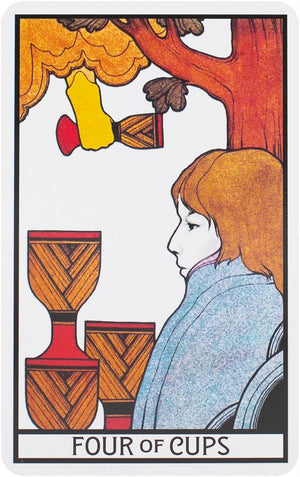 Aquarian Tarot Combination (Deck + Book 'Psychic Tarot')