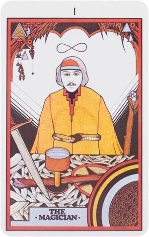 Aquarian Tarot Combination (Deck + Book 'Psychic Tarot')