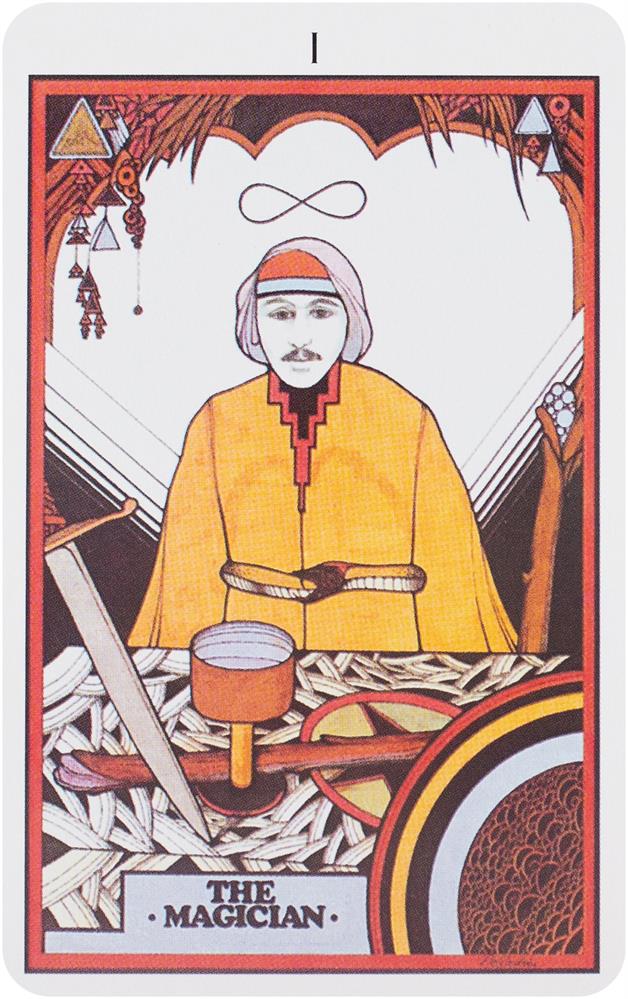 Aquarian Tarot Combination (Deck + Book 'Psychic Tarot')